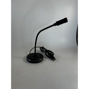 USB Computer Microphone G009, Noise-Cancelling Recording Desktop Mic for PC/Lapt